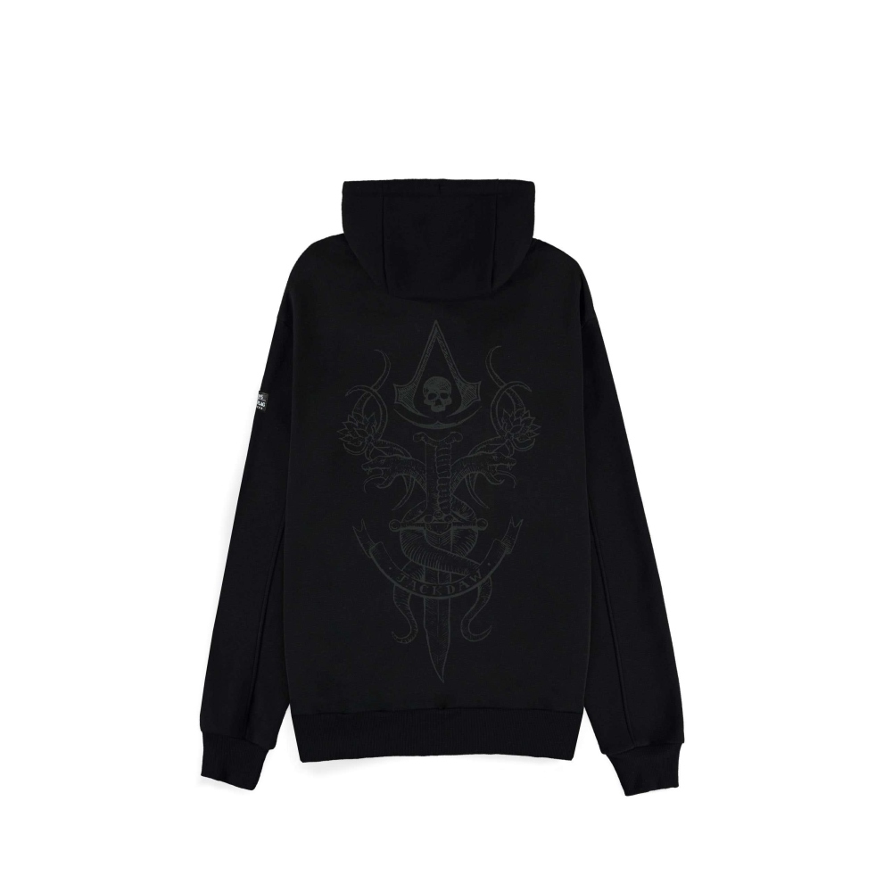 Assassin's Creed - Assassin's Creed Black Flag Jackdaw Sweat à capuche - Noir